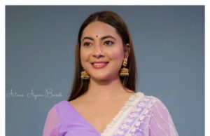 तस्बिरमा चलचित्र “महापुरुष” कि अभिनेत्री अन्जना बराइली