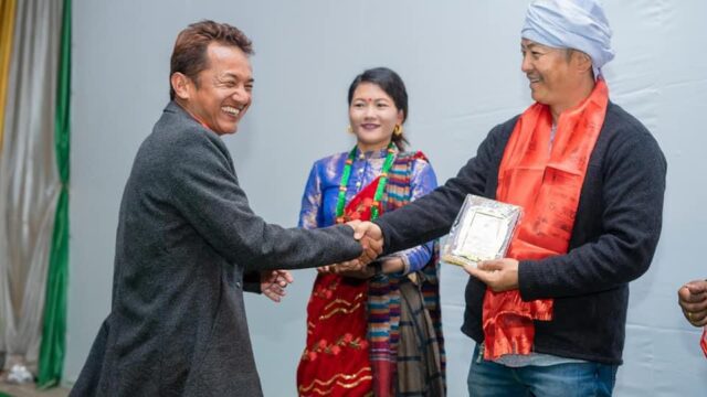 dayahang rai with pritam gurung